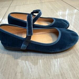 Childrenchic size 33 girls Mary Jane velvet